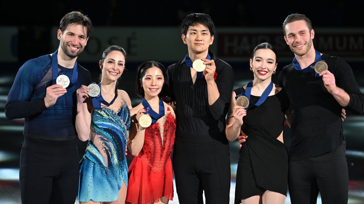 Canadiens - Les Canadiens Stellato-Dudek et Deschamps remportent l'argent en danse sur glace aux Quatre Continents