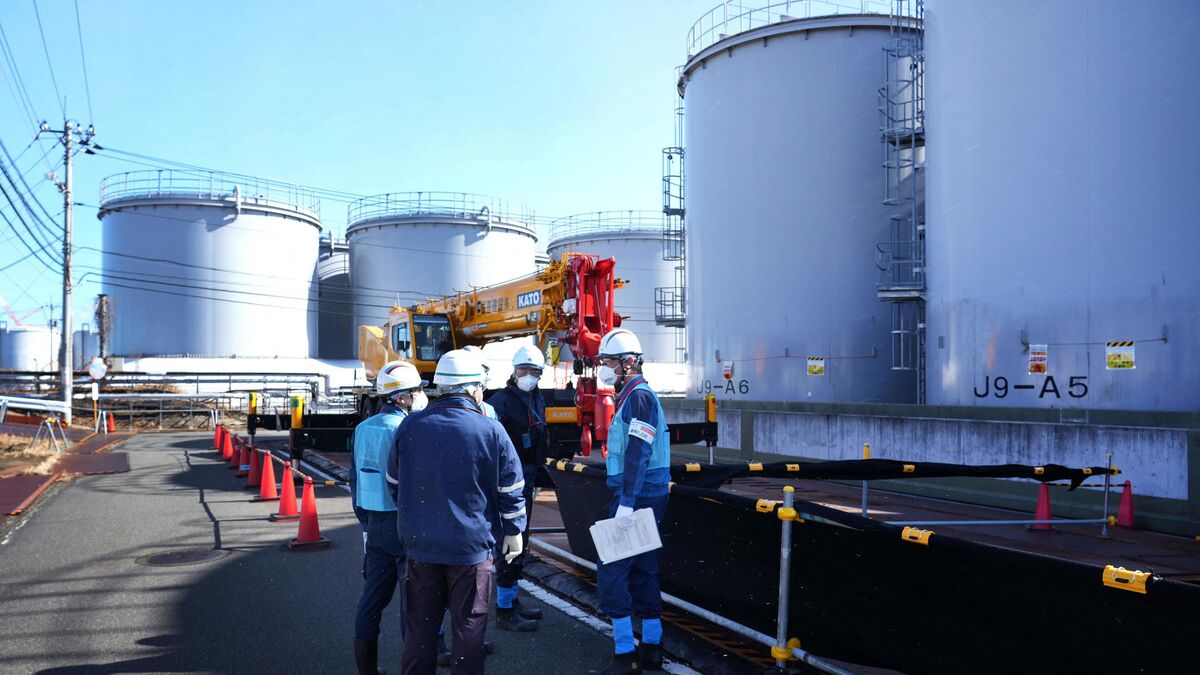 démantèlement - Fukushima : Lancement du démantèlement des réservoirs d'eau traitée de la centrale nucléaire