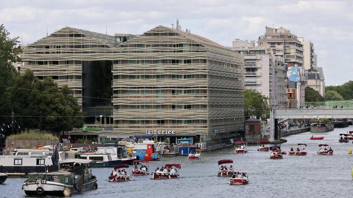 bateaux - À Paris, les nouveaux petits bateaux du canal de l'Ourcq seront 100 % électriques et dotés de planchas.