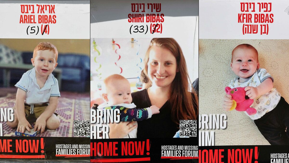 Shiri - L’un des corps remis à Israël par le Hamas n’est pas celui de Shiri Bibas, les deux enfants ont été identifiés.