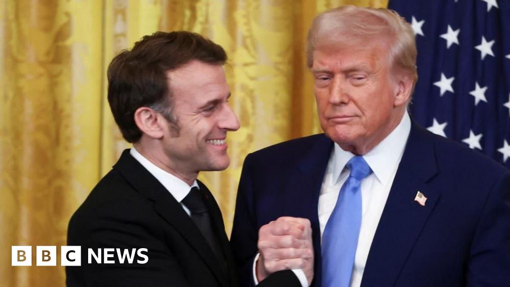 Macron - La paix ne doit pas signifier la capitulation de l'Ukraine, déclare Macron aux côtés de Trump