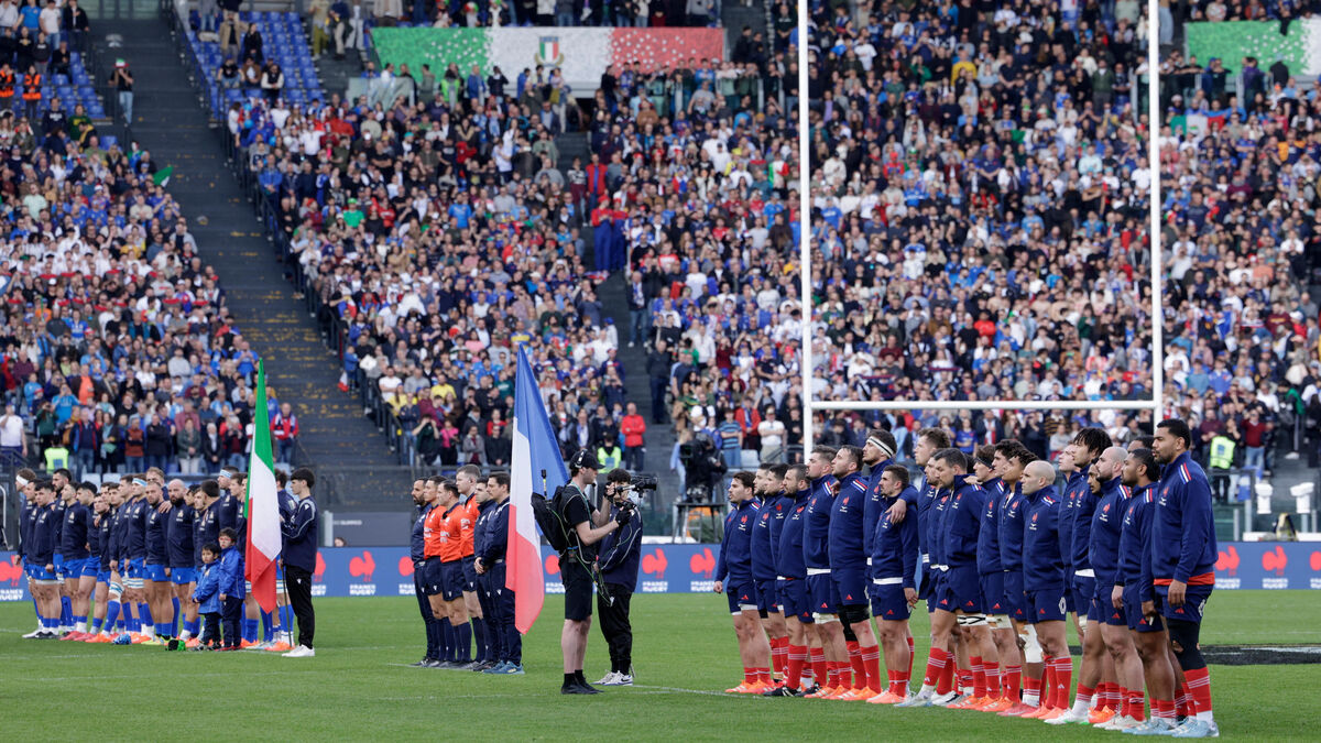 Match - Italie-France : Marseillaise Intense, Italiens en Larmes… Revivez les Hymnes Avant le Match du Tournoi à Rome