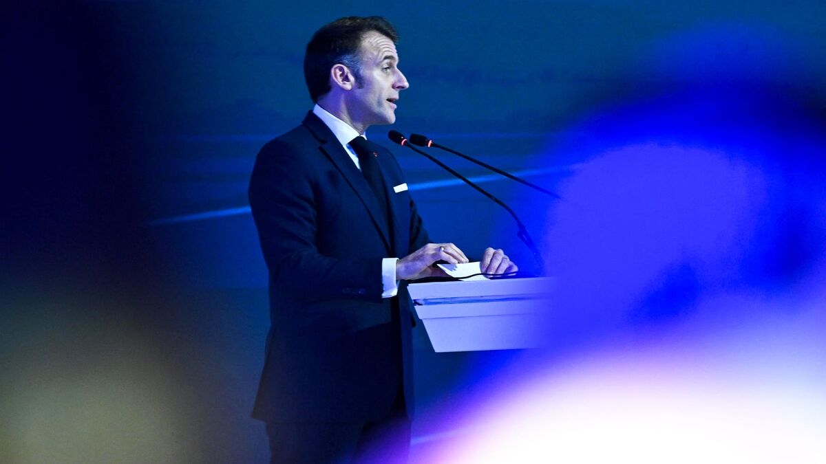 Macron - Emmanuel Macron : L'intelligence Artificielle, « Il Faut Y Aller à Fond »