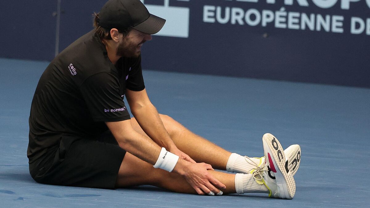 Blessure - « Peut-être le Dernier Match de Ma Carrière » : Les Images de la Blessure Dévastatrice de Lucas Pouille