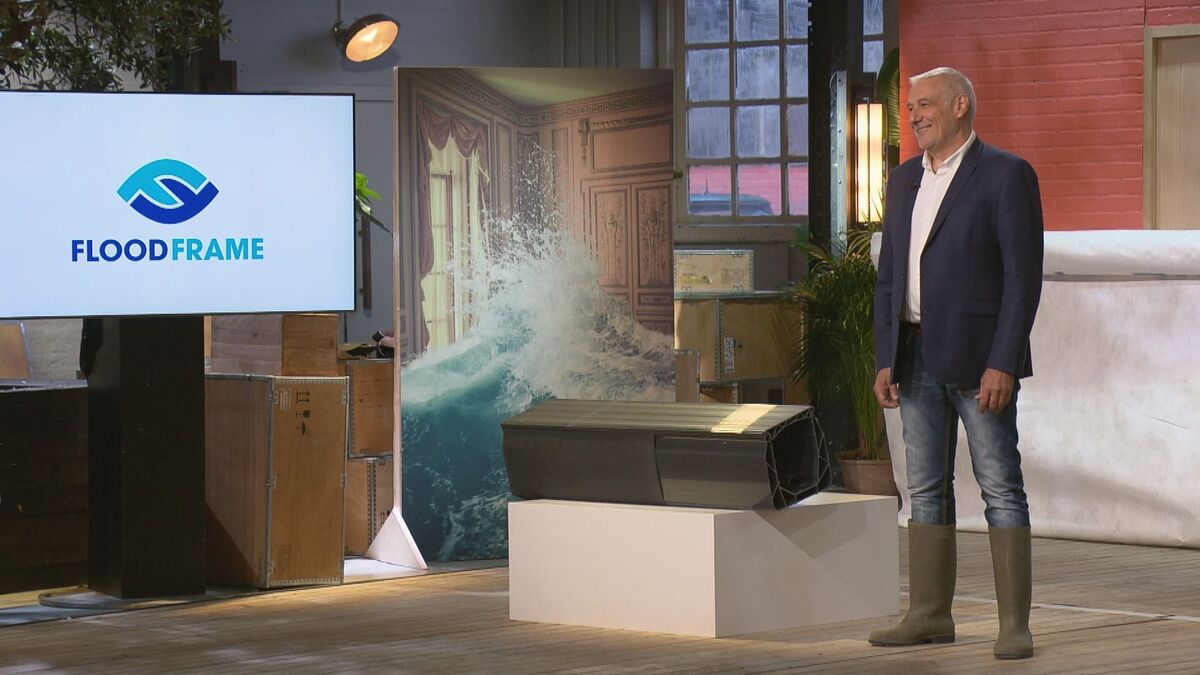 Floodframe - La start-up toulousaine Floodframe dévoile son airbag anti-inondation dans l'émission « Qui veut être mon associé ? »