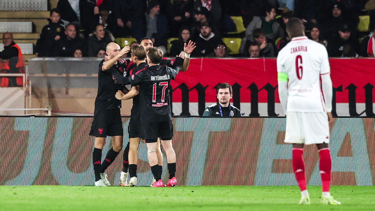 Monaco - Monaco-Benfica (0-1) : Un carton rouge sévère et des Monégasques déjà au bord du gouffre en Ligue des champions