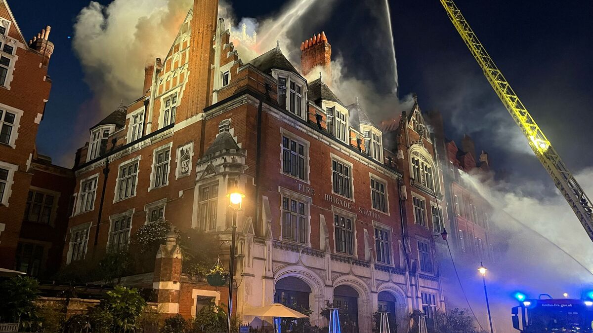 hôtel - « L’hôtel de Londres, prisé par Dua Lipa, Lady Gaga et Tom Cruise, ravagé par un incendie »