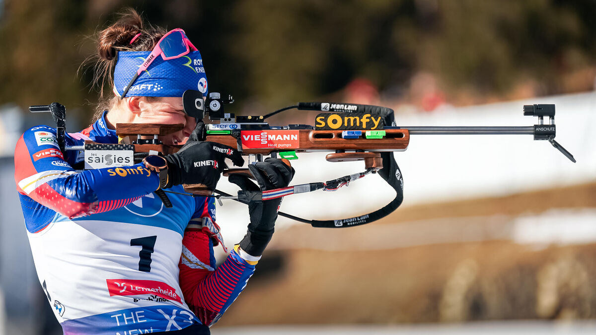 Médaille - Mondiaux de Biathlon : Braisaz-Bouchet Remporte la Médaille de Bronze en Poursuite Deux Jours Après son Or en Sprint