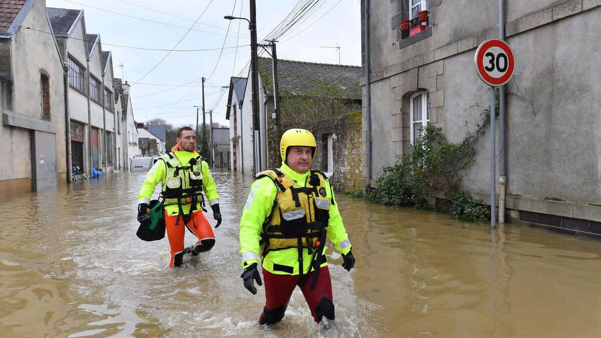 Inondations - Inondations : à Redon et dans l’Ouest, la décrue prévue durera plusieurs jours