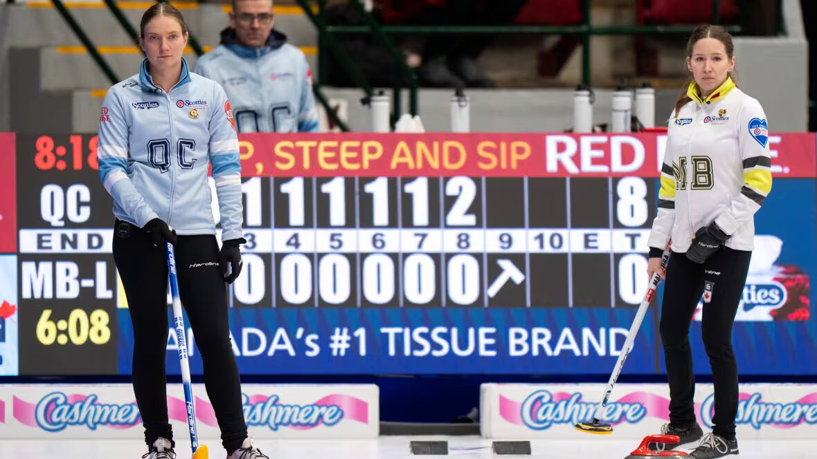 formation - La formation de Saint-Georges au Québec établit un record aux Scotties avec 7 ends volés lors de sa victoire de 8-2 contre Lawes du Manitoba