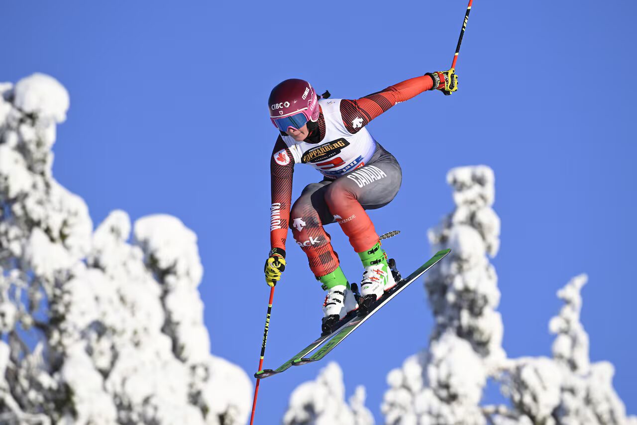 médaille - Marielle Thompson du Canada remporte sa 3e médaille d'or consécutive en ski cross