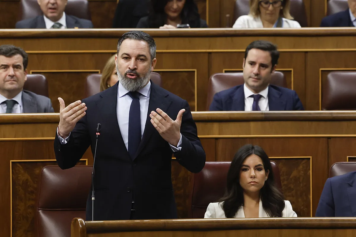 Sánchez - Abascal accuse Sánchez et Feijóo de se "déguiser en ardent guerrier" et leur reproche leurs pactes en Europe tout en mettant en avant ses "alliés" internationaux.