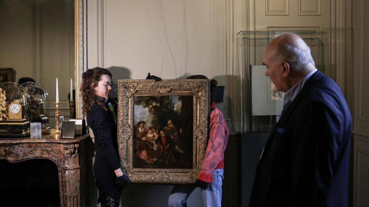 Watteau - Sauvées des incendies de Los Angeles, des œuvres de Watteau exposées au Château de Chantilly