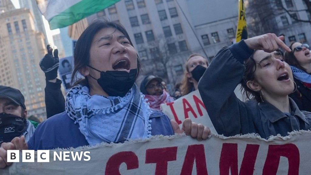 tribunal - Un tribunal américain bloque temporairement l'expulsion du leader des manifestations de Gaza