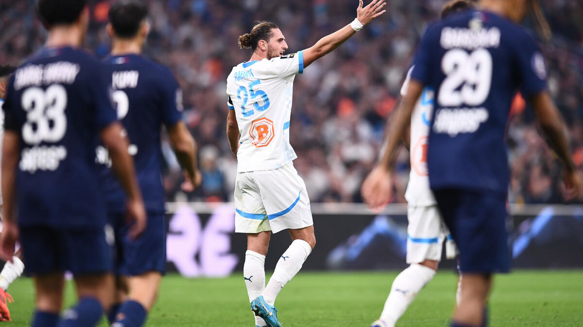 Rabiot - PSG-OM : La Ligue 1 Publie et Supprime Un Visuel Sur Le Retour D'Adrien Rabiot Au Parc Des Princes