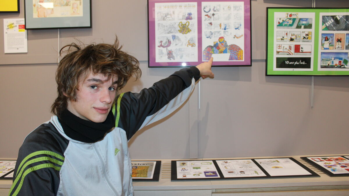 prix - À 19 ans, ce jeune Val-de-Marnais décroche deux prix au Festival BD d'Angoulême