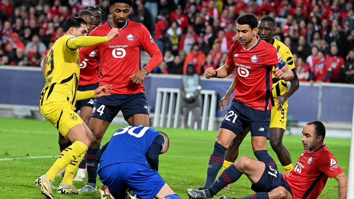 Lille - Lille-Dortmund : Découvrez la vidéo du double arrêt incroyable de Lucas Chevalier qui sauve les Lillois !