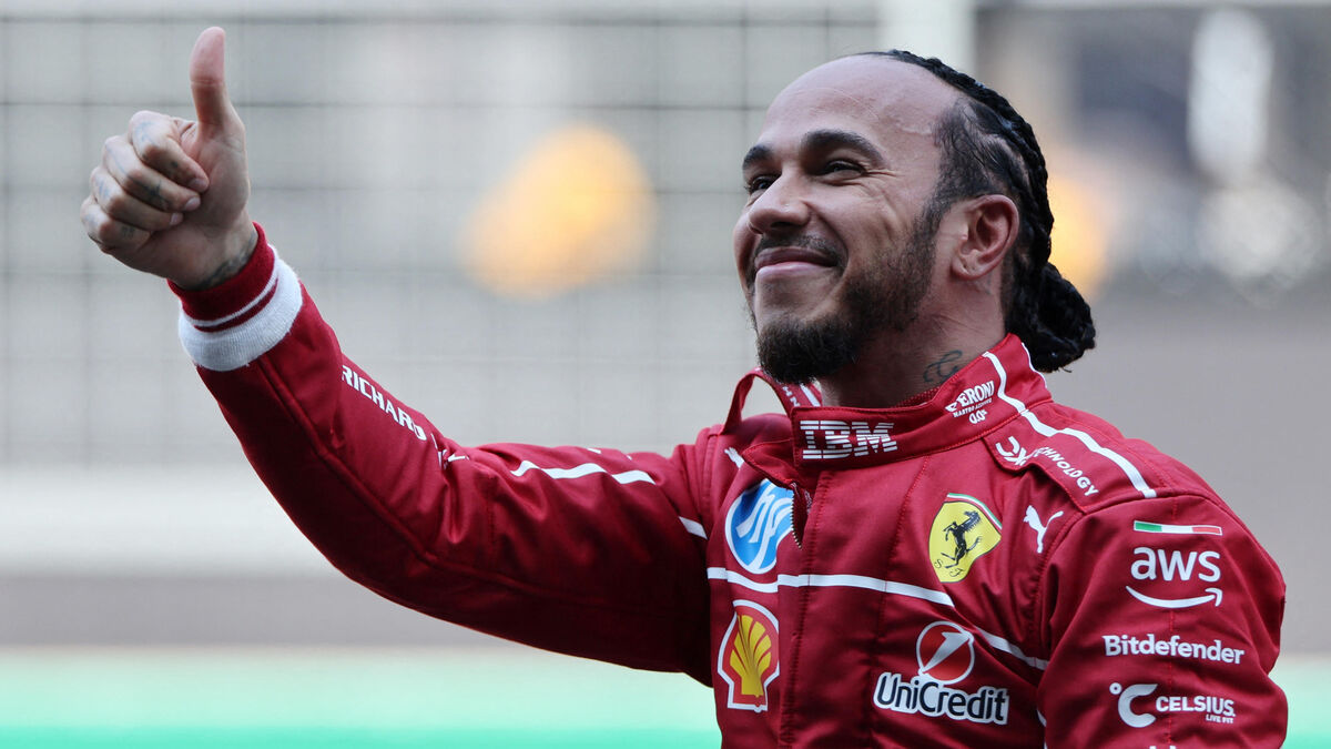 Hamilton - F1 : Lewis Hamilton remporte le sprint du GP de Chine, sa première victoire avec Ferrari : « Je me suis senti très à l’aise »
