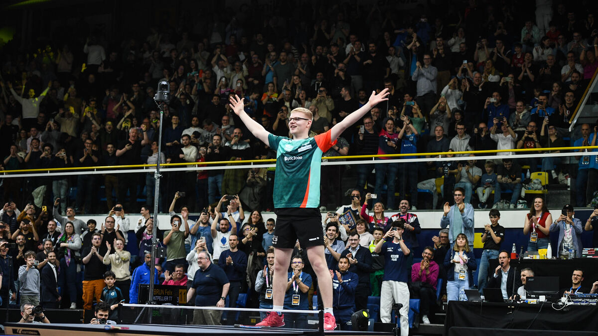 Tennis - Tennis de Table : Pourquoi Félix Lebrun Saute Sur La Table Pour Célébrer Sa Victoire, Une Réponse à Son Frère Un An Plus Tard