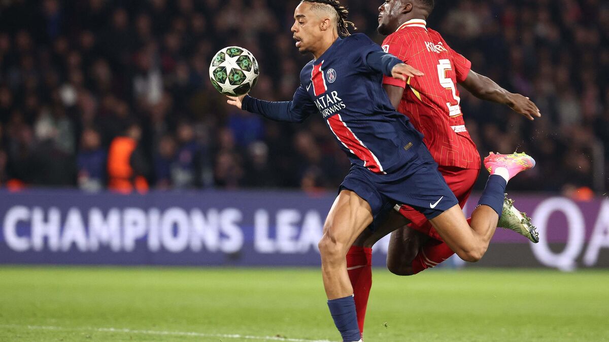 PSG - PSG - Liverpool : « S’il y a une petite poussette, c’est rouge ? » Konaté se défend après sa charge sur Barcola