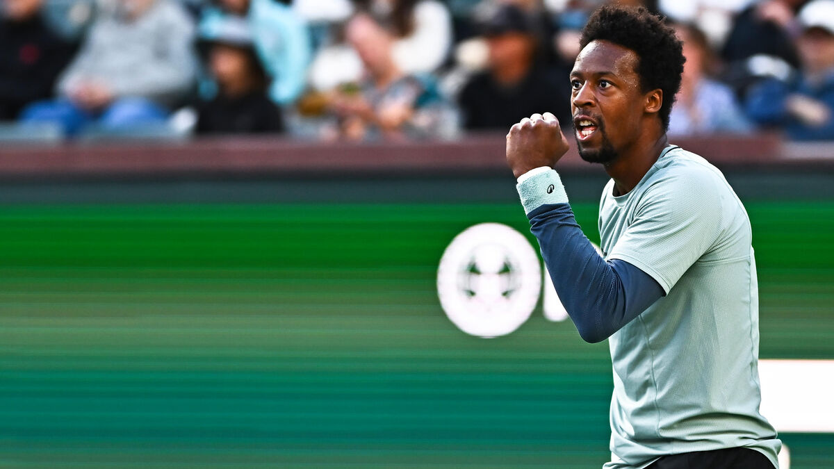 Masters - Masters 1000 de Miami : À 38 Ans, Gaël Monfils Fait Son Entrée Dans L'Histoire Du Tournoi