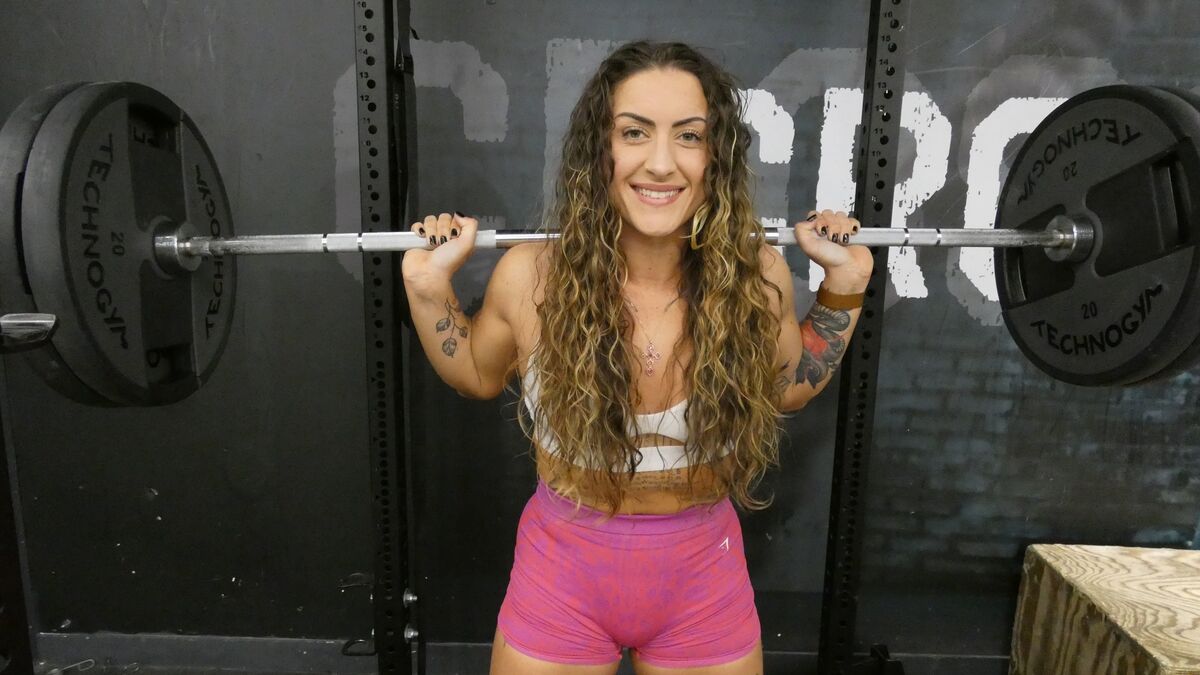 championne - Malgré le poids des maladies, Laura reste une championne de force athlétique