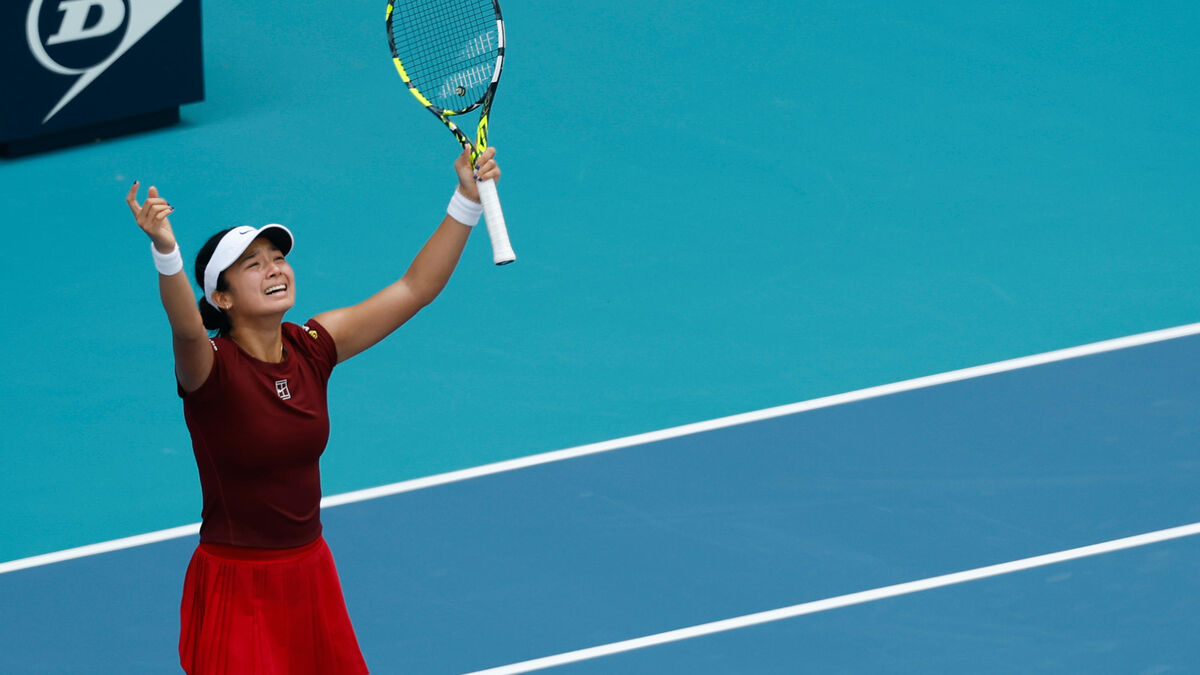 Alexandra - Tenni : Venue des Philippines et formée à l'académie Nadal, qui est la sensation de Miami, Alexandra Eala ?