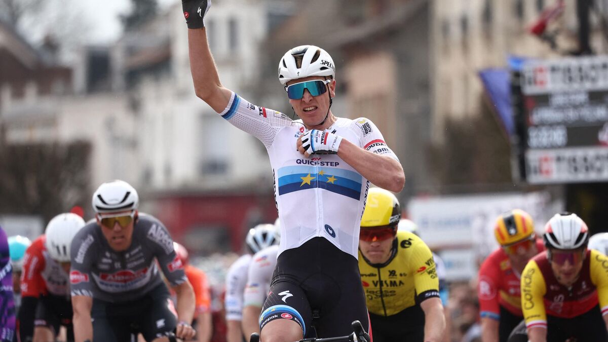 sprint - Paris-Nice : Découvrez la vidéo du superbe sprint de Tim Merlier pour remporter la 1ère étape face à Arnaud Démare