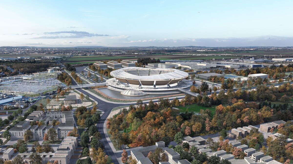 stade - Voici à quoi pourrait ressembler le futur stade du PSG à Aulnay-sous-Bois