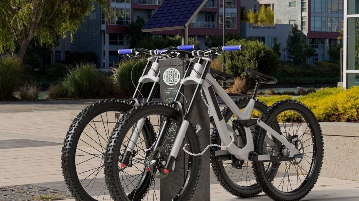 étudiants - Deux étudiants de Troyes récompensés par la Sécurité routière pour leur borne connectée anti-vol de vélos