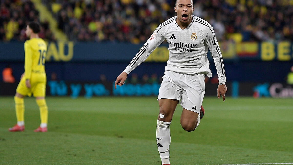 Kylian - Villarreal - Real Madrid : Les Moments Clés Du Doublé De Kylian Mbappé En 6 Minutes