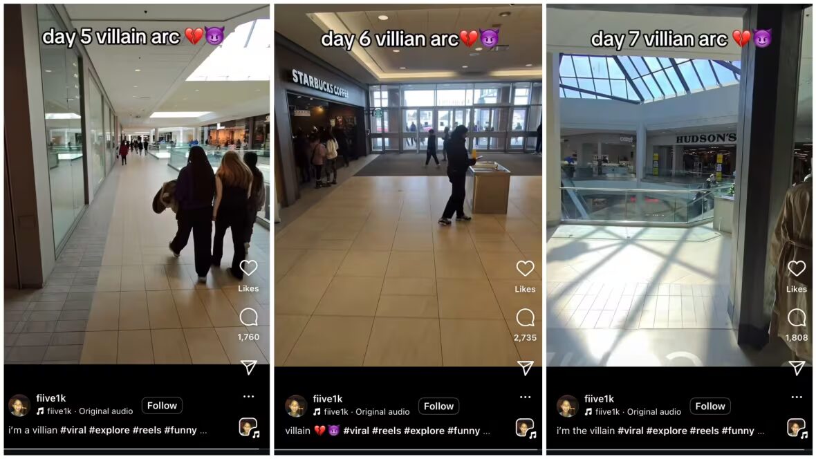 commercial - Une jeune femme de 18 ans affirme avoir été filmée en secret dans un centre commercial de l'Ontario pour une vidéo TikTok virale jugée anti-femme.