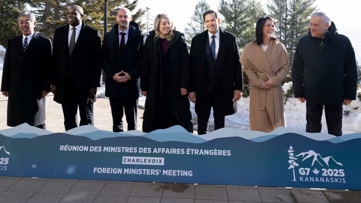 ministres - Les ministres des Affaires étrangères du G7 entament des discussions au Québec sur le cessez-le-feu en Ukraine et les tarifs américains