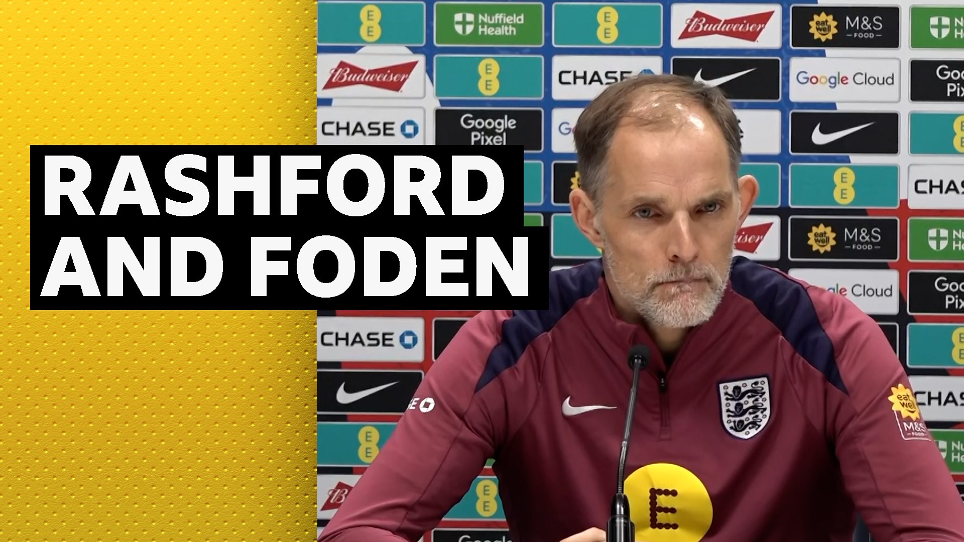 Rashford - Foden et Rashford savent ce qui est attendu - Tuchel