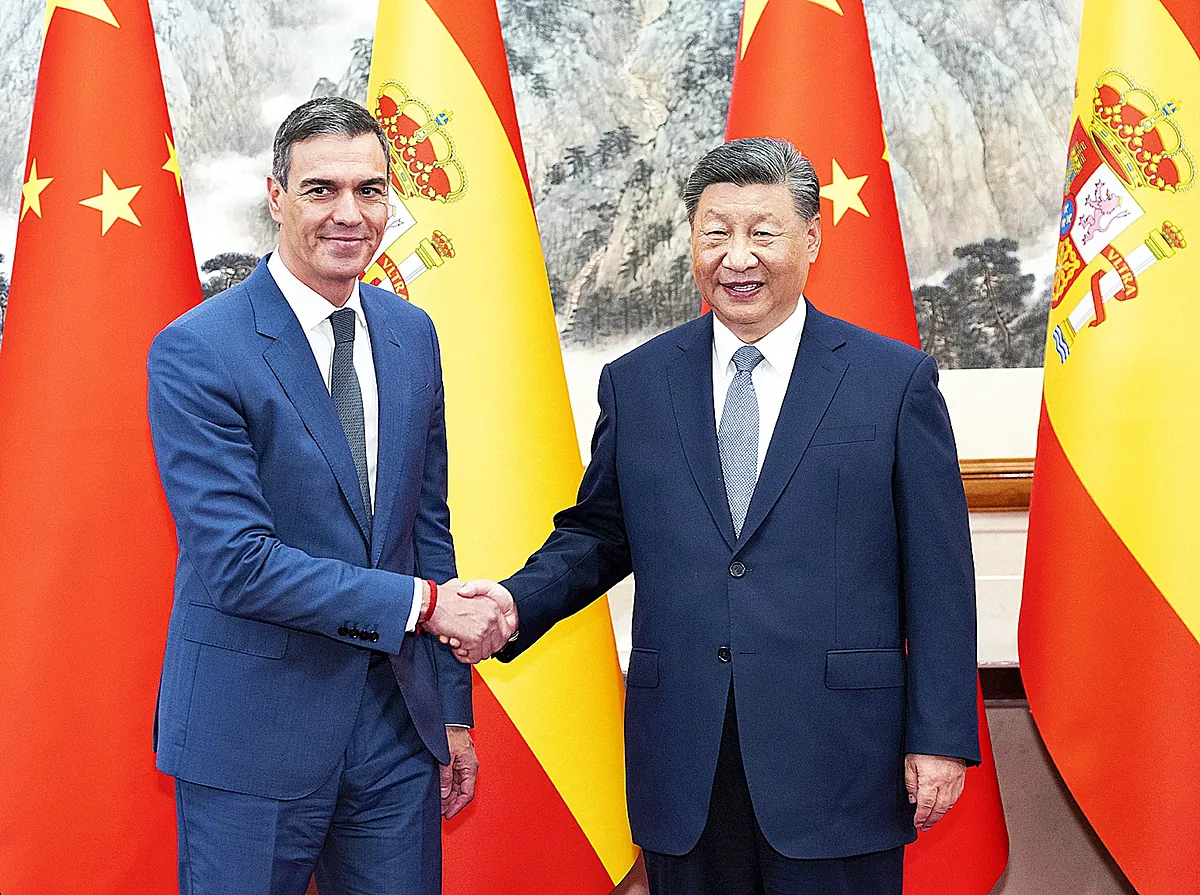 Vente - Vente de la Chine en défense de Sánchez après les critiques des États-Unis et accuse Trump d'extorsion mondiale
