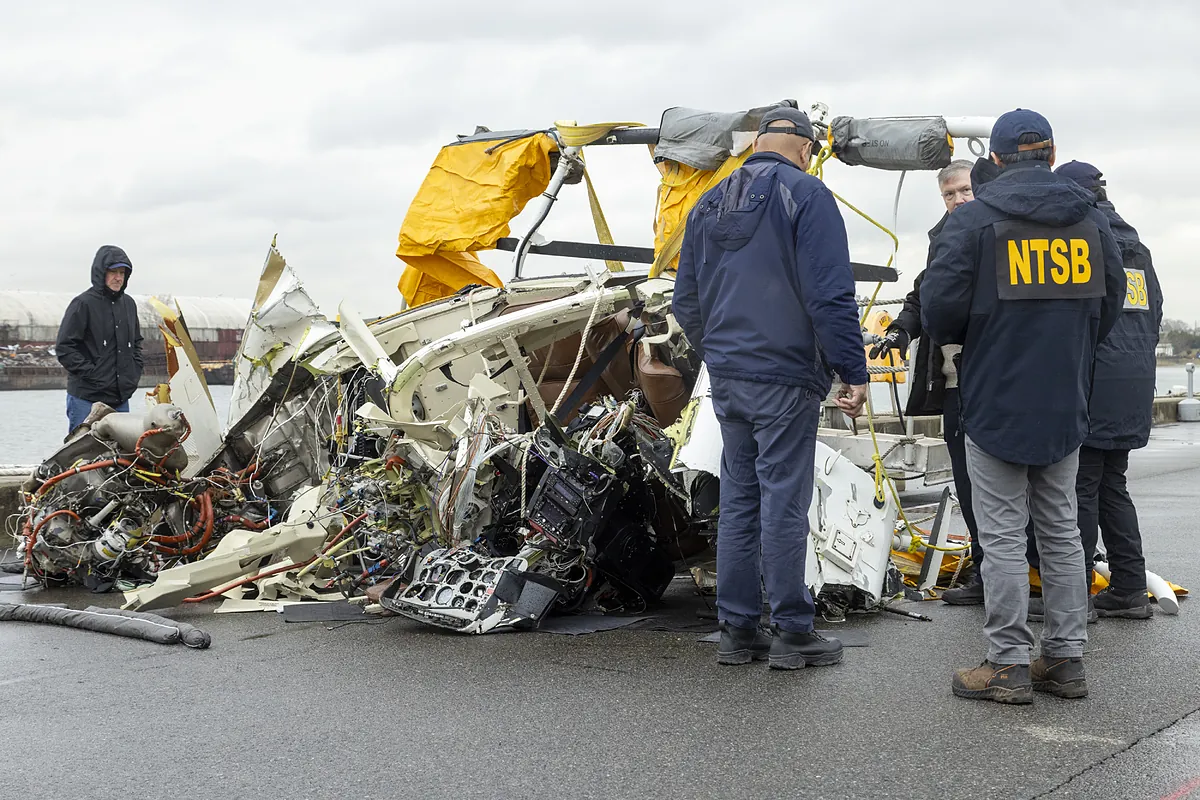 hélicoptère - L'hélicoptère accidenté à New York avec la famille espagnole ne disposait pas d'instruments d'enregistrement des incidents
