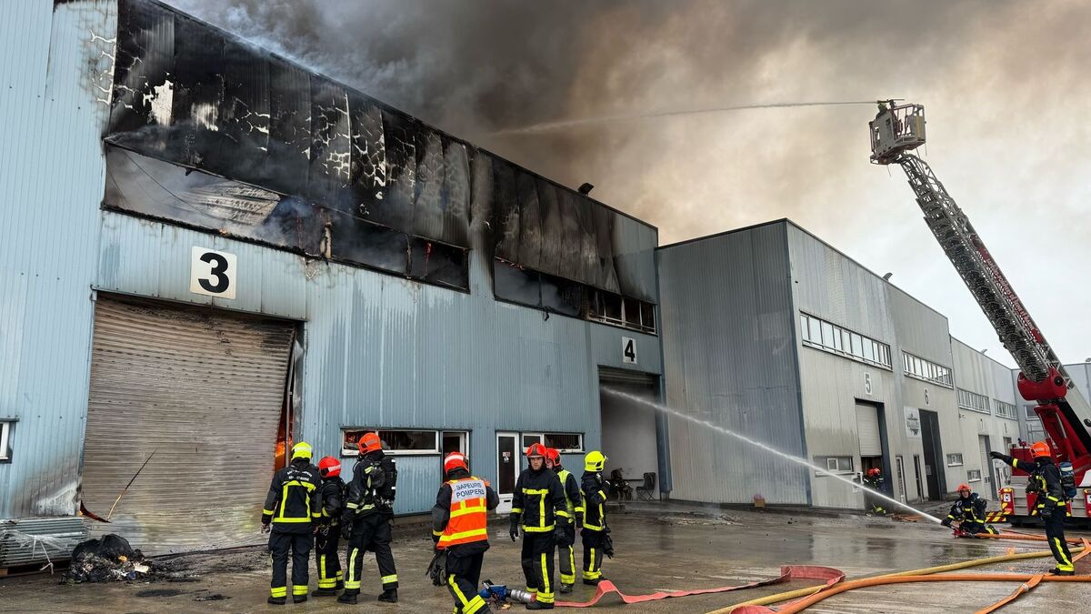 incendie - Seine-et-Marne : Un incendie spectaculaire dans un entrepôt à Pontault-Combault