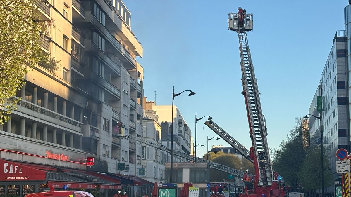 incendie - Paris : Un incendie violent éclate dans un immeuble à Bercy