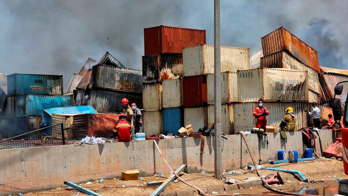 Explosion - Explosion d'un port en Iran : l'incendie est « maîtrisé », le bilan s'alourdit à 70 morts