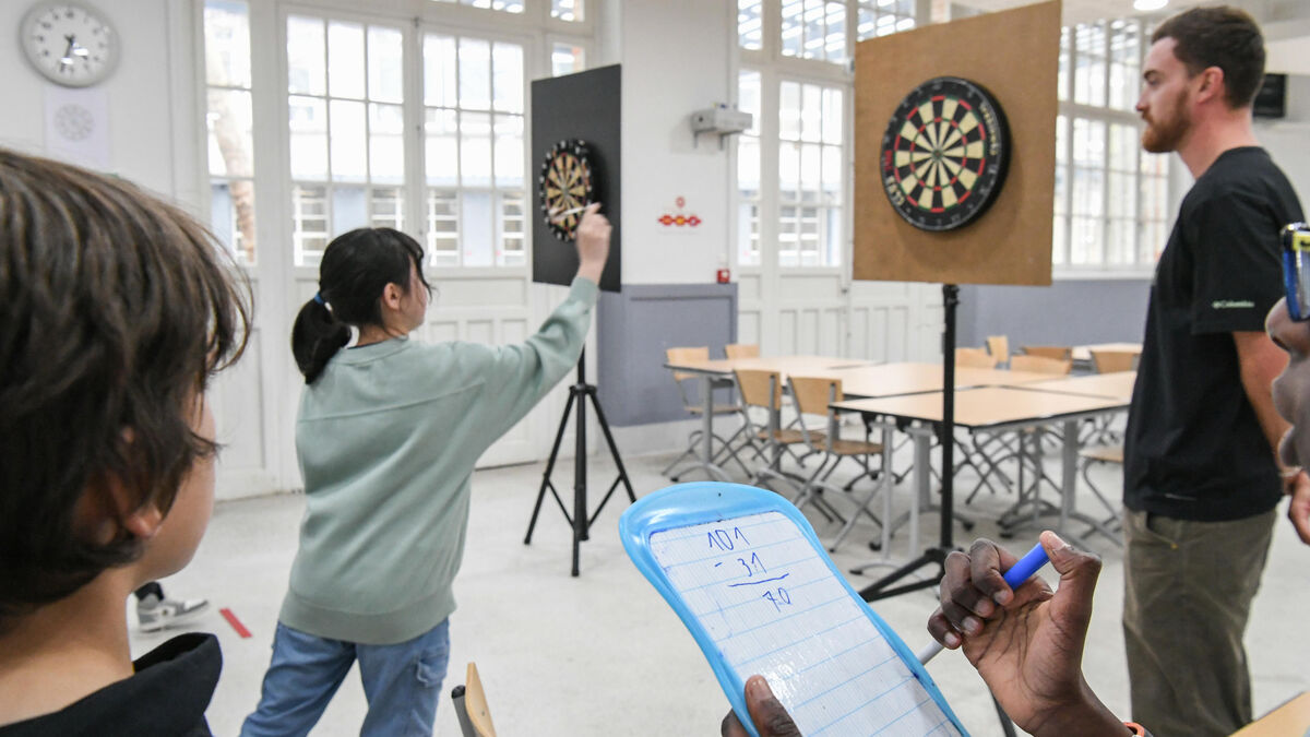 fléchettes - Quand les fléchettes aident des collégiens parisiens à progresser en mathématiques