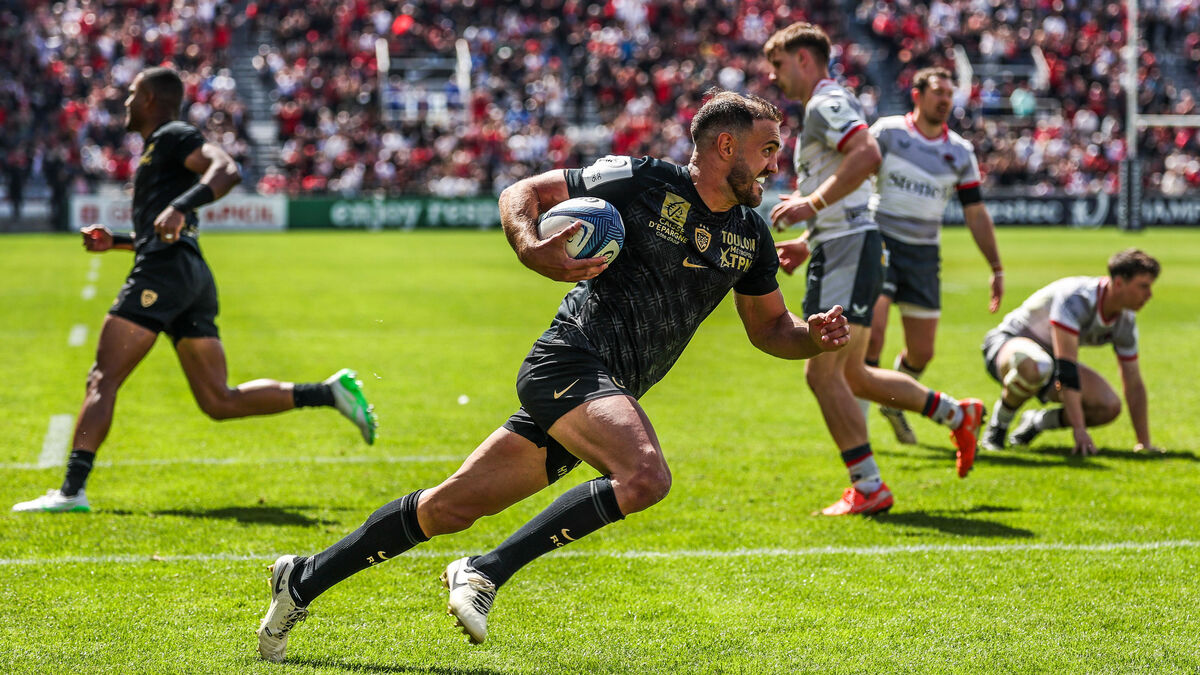 RCT - Toulon-Saracens (72-42) : 10 essais, 32 points de Jaminet, le festival du RCT en Champions Cup