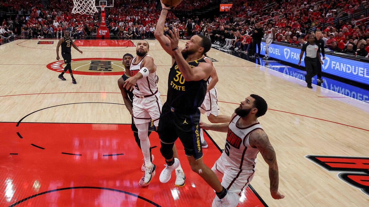 Warriors - Basket : « Mission accomplie », les Warriors de Curry se hissent en demi-finale pour défier les Wolves de Gobert.