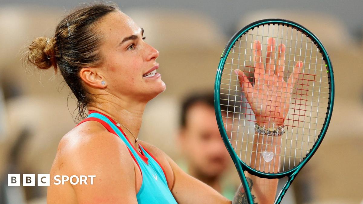 Sabalenka - Sabalenka ne perd qu'un seul jeu lors de son impressionnant match d'ouverture à Paris