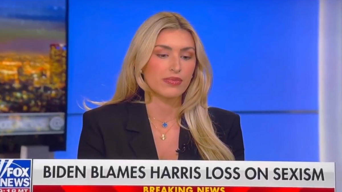 Trump - Une jeune chroniqueuse américaine pro-Trump crée un malaise en direct sur Fox News en critiquant Biden