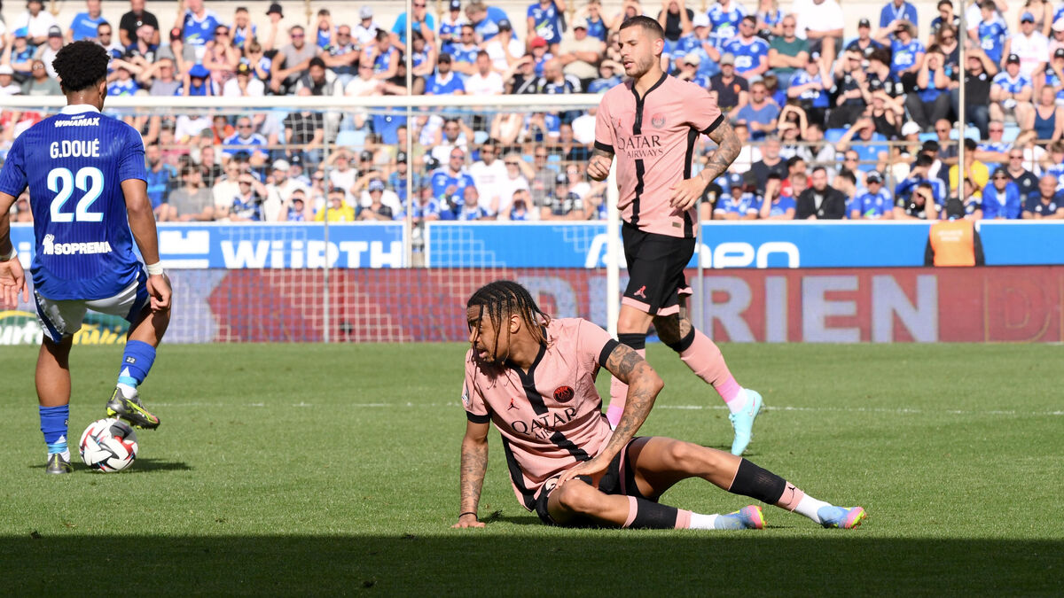 PSG - Strasbourg-PSG (2-1) : Un Paris Remanié S'incline Encore Avant D'affronter Arsenal
