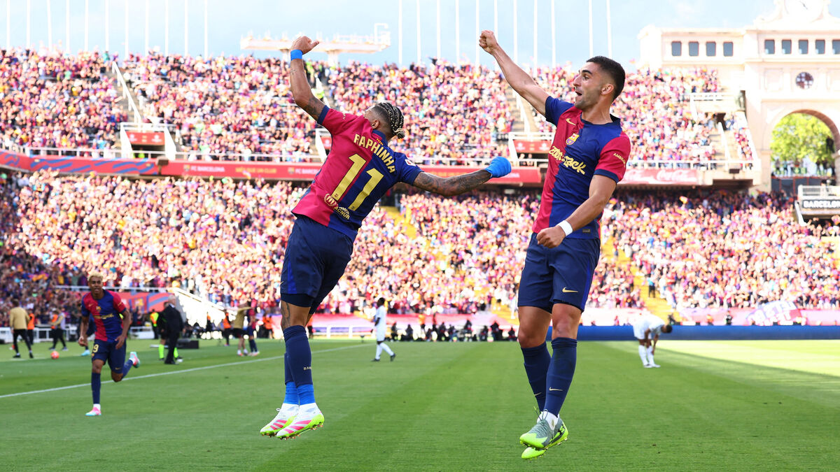 Barça - Barcelone - Real Madrid (4-3) : Le Barça S'approche du Titre de Champion d'Espagne Malgré le Triplé de Mbappé