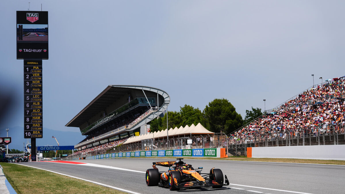 Piastri - F1, GP d'Espagne : La grille de départ de la course avec Oscar Piastri en pole devant Lando Norris