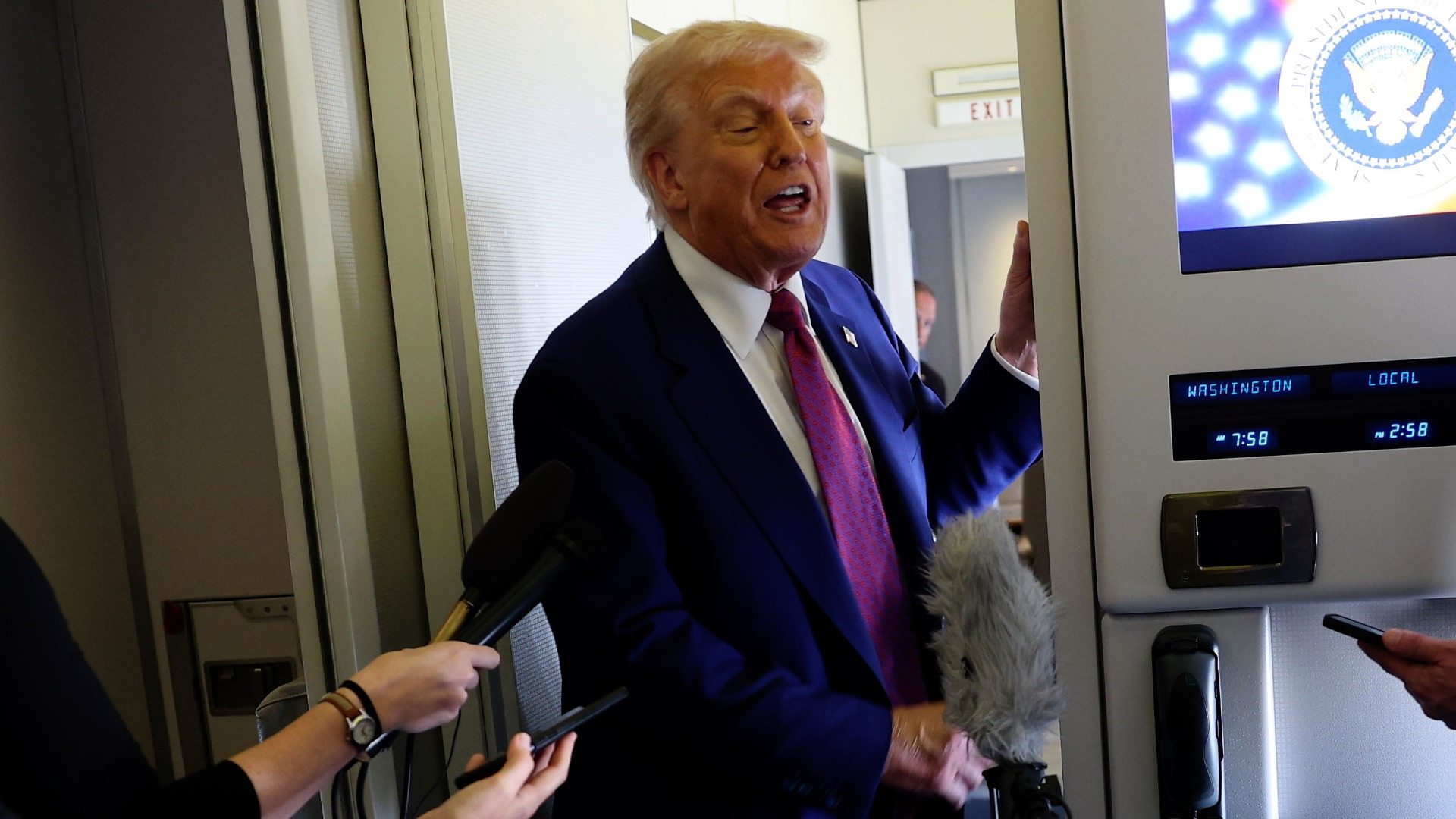 Poutine - Trump : Rien ne se passera tant que Poutine et moi ne nous rencontrerons pas.