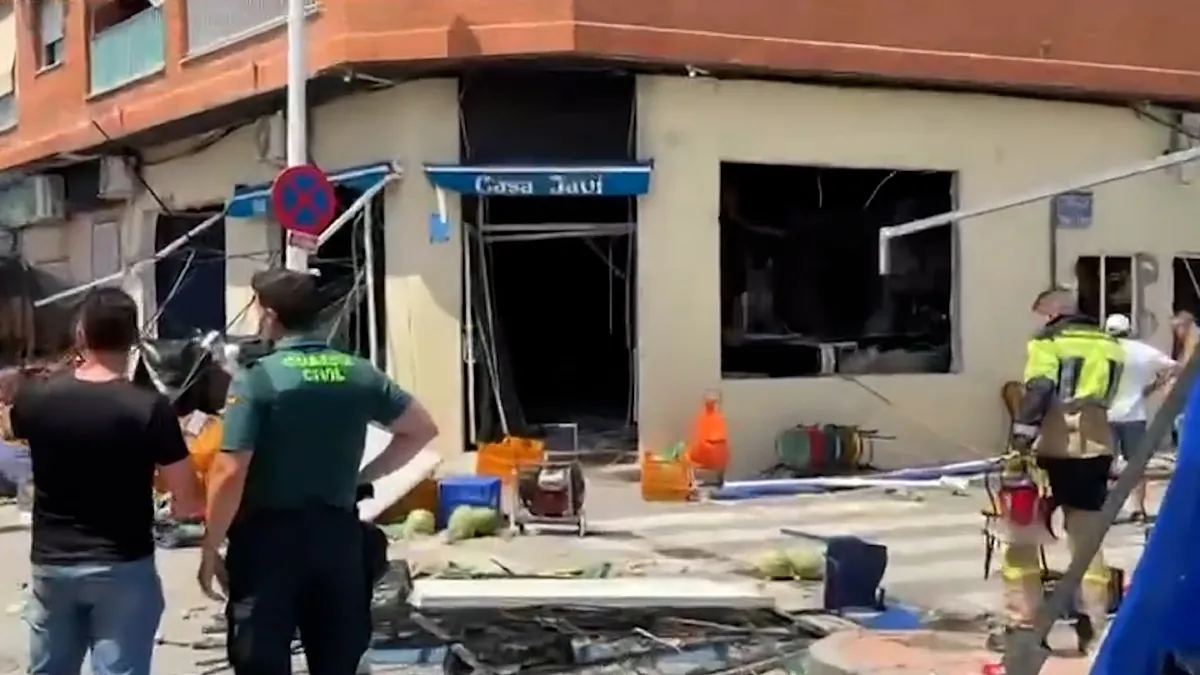 Explosion - Au Moins 16 Blessés, Dont Deux Très Graves, Suite à Une Explosion Dans Un Bar De Lo Pagán (Murcie)