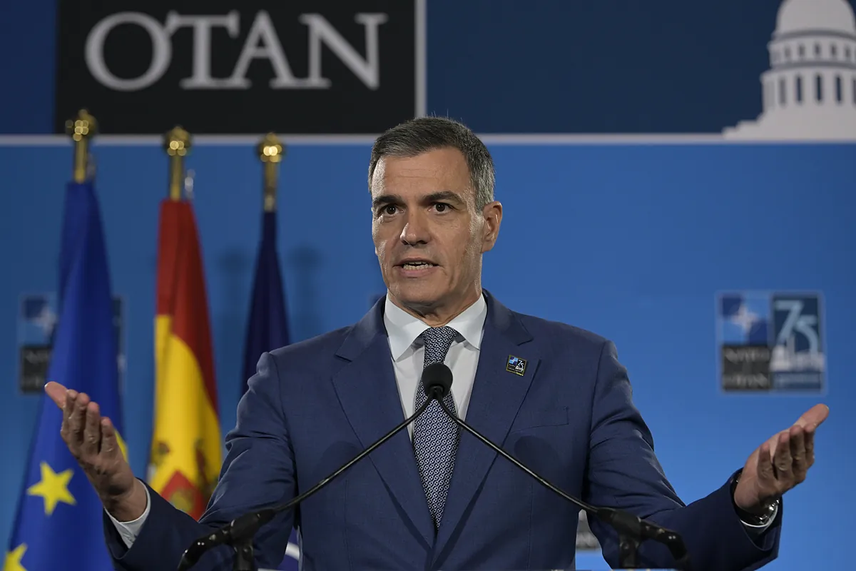 Sánchez - Sánchez défie l'OTAN et Bruxelles en envoyant un "mauvais signal de division juste avant le sommet" : "C'est ouvrir la boîte de Pandore"